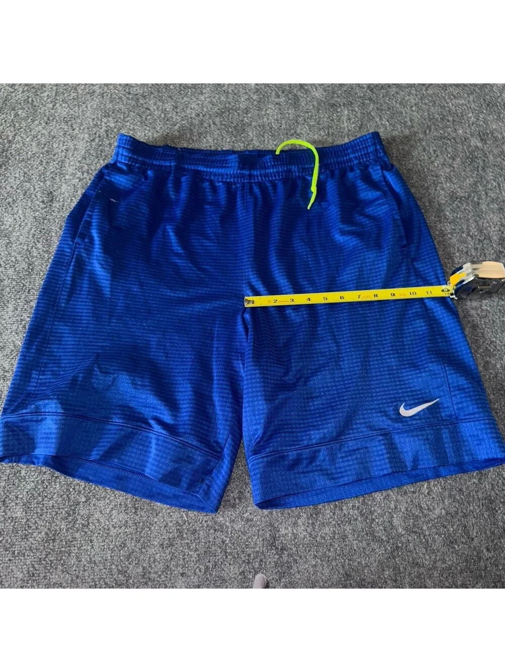 Nike Blue Baggy Mesh Hoop Shorts Mens XL Vtg y2k 90s Rare